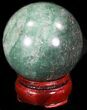 Aventurine (Green Quartz) Sphere - Glimmering #32134-1
